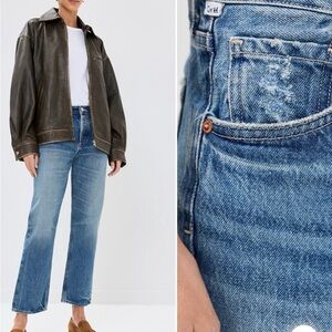 Citizens Of Humanity Light Blue Straight Leg Jeans